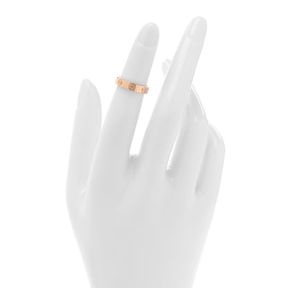 Cartier 18K Pink Gold 3.5mm LOVE Wedding Band Ring 45 3.25 2 of 4
