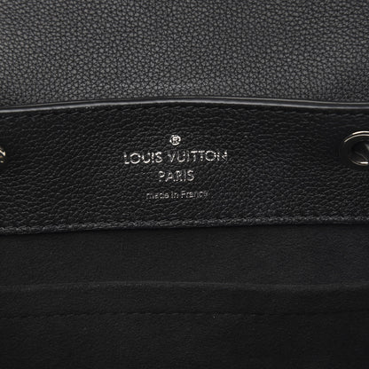 Louis Vuitton Calfskin Lockme Backpack Black 5 of 10