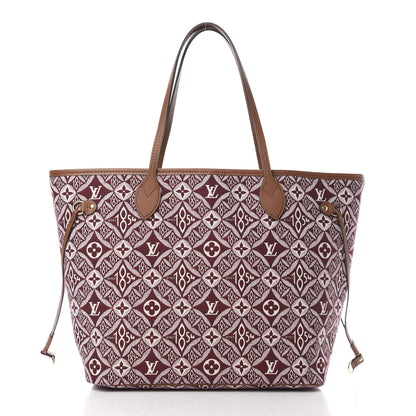 Louis Vuitton Jacquard Since 1854 Neverfull MM Bordeaux 3 of 12