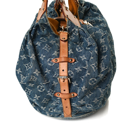 Louis Vuitton Denim Mahina XL Blue 12 of 21