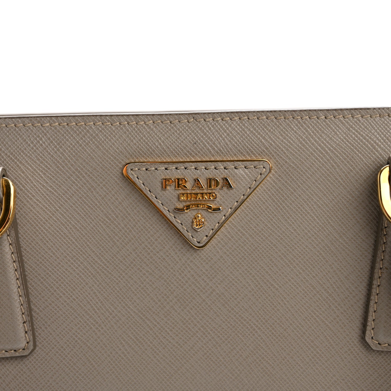 Prada Saffiano Lux Medium Tote Pomice 11 of 13