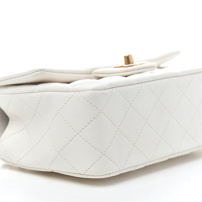 Chanel Caviar Quilted Mini Top Handle Rectangular Flap White 8 of 11