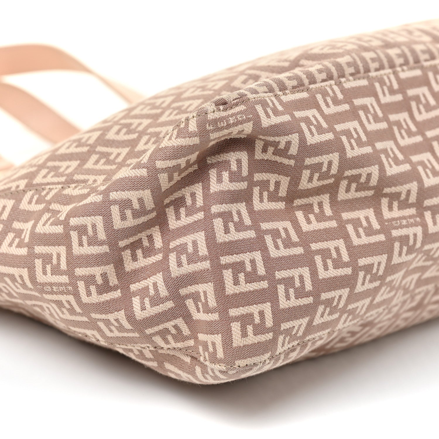 Fendi Zucchino Shopper Tote Pink 8 of 9