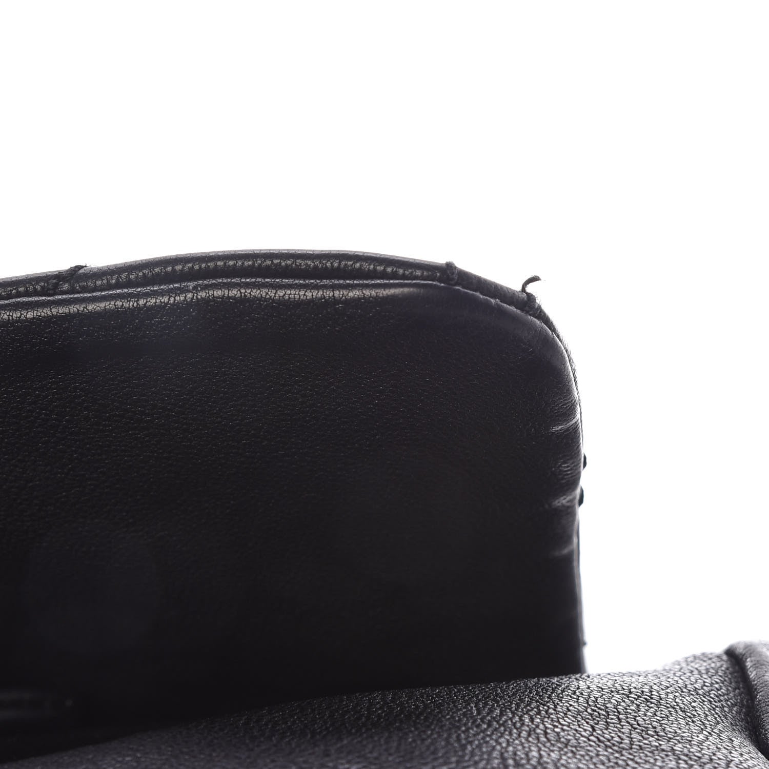 Chanel Calfskin Diamond Stitch Accordion Flap Black 12 of 12