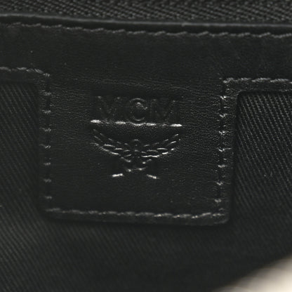 MCM Visetos Medium Crossbody Pouch Black 6 of 11