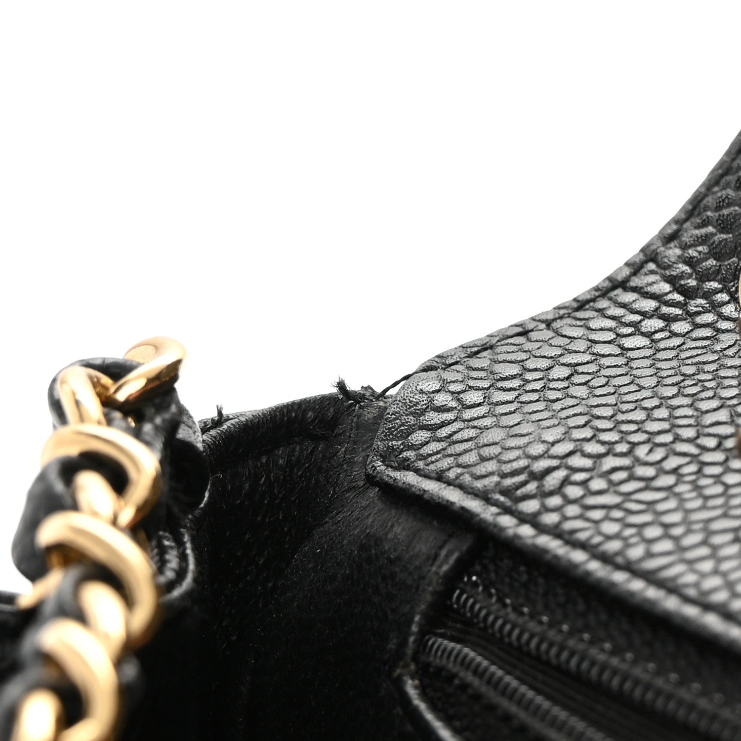 Chanel Caviar Quilted Mini Square Flap Black 13 of 15