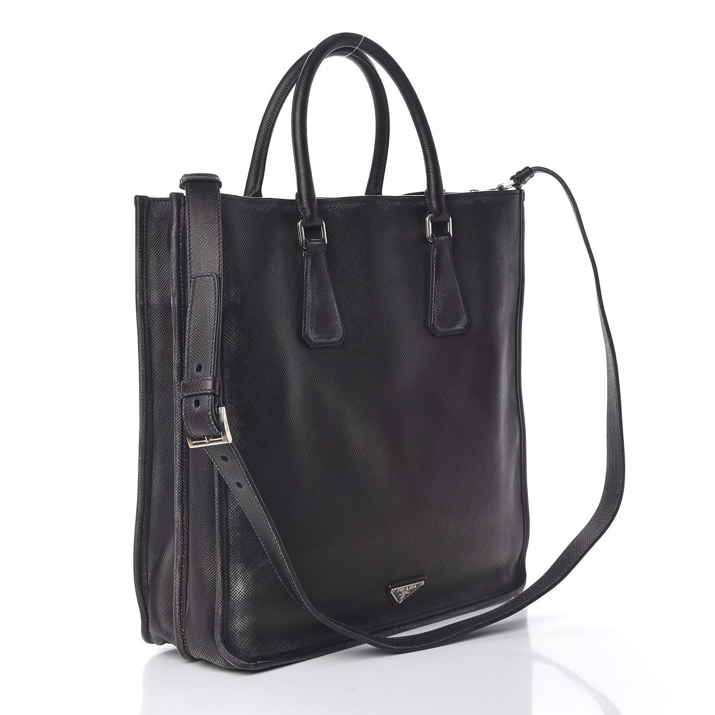 Saffiano Cuir Double Handle Tote Baltico