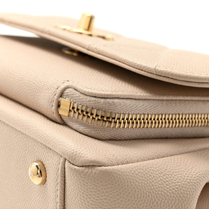 Chanel Caviar Quilted Small Business Affinity Flap Beige 11 of 12
