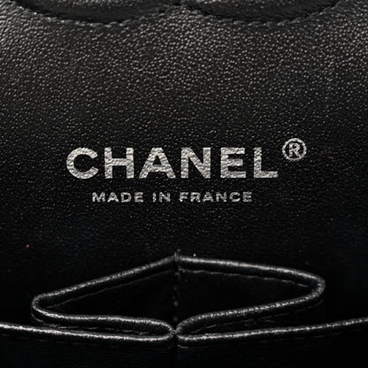 Chanel Patent Quilted Medium Double Flap Black 6 of 10