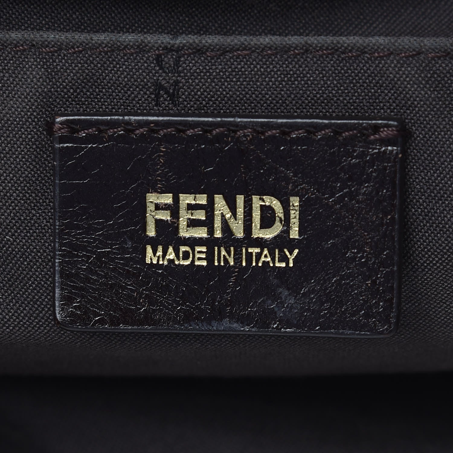 Fendi Zucca Patent Mia Hobo Tobacco 8 of 9