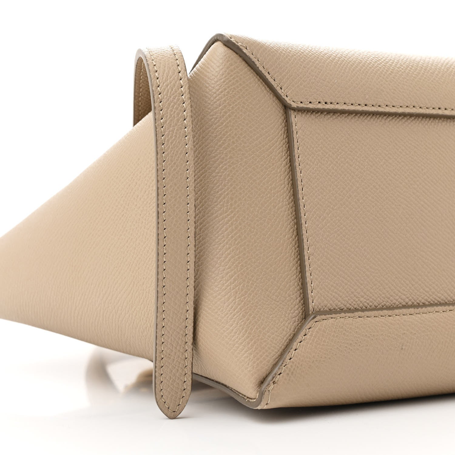 Celine Grained Calfskin Micro Belt Bag Light Taupe 9 of 10