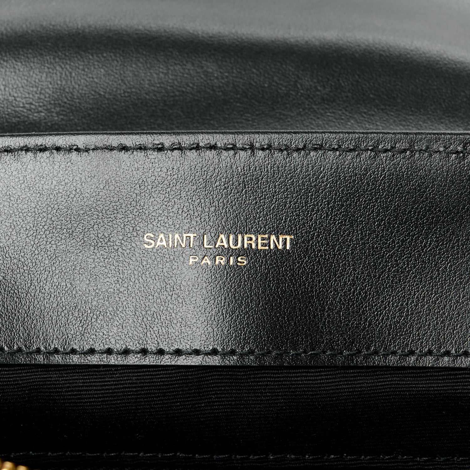 Saint Laurent Calfskin Y Quilted Monogram Medium Loulou Chain Satchel Black 6 of 11