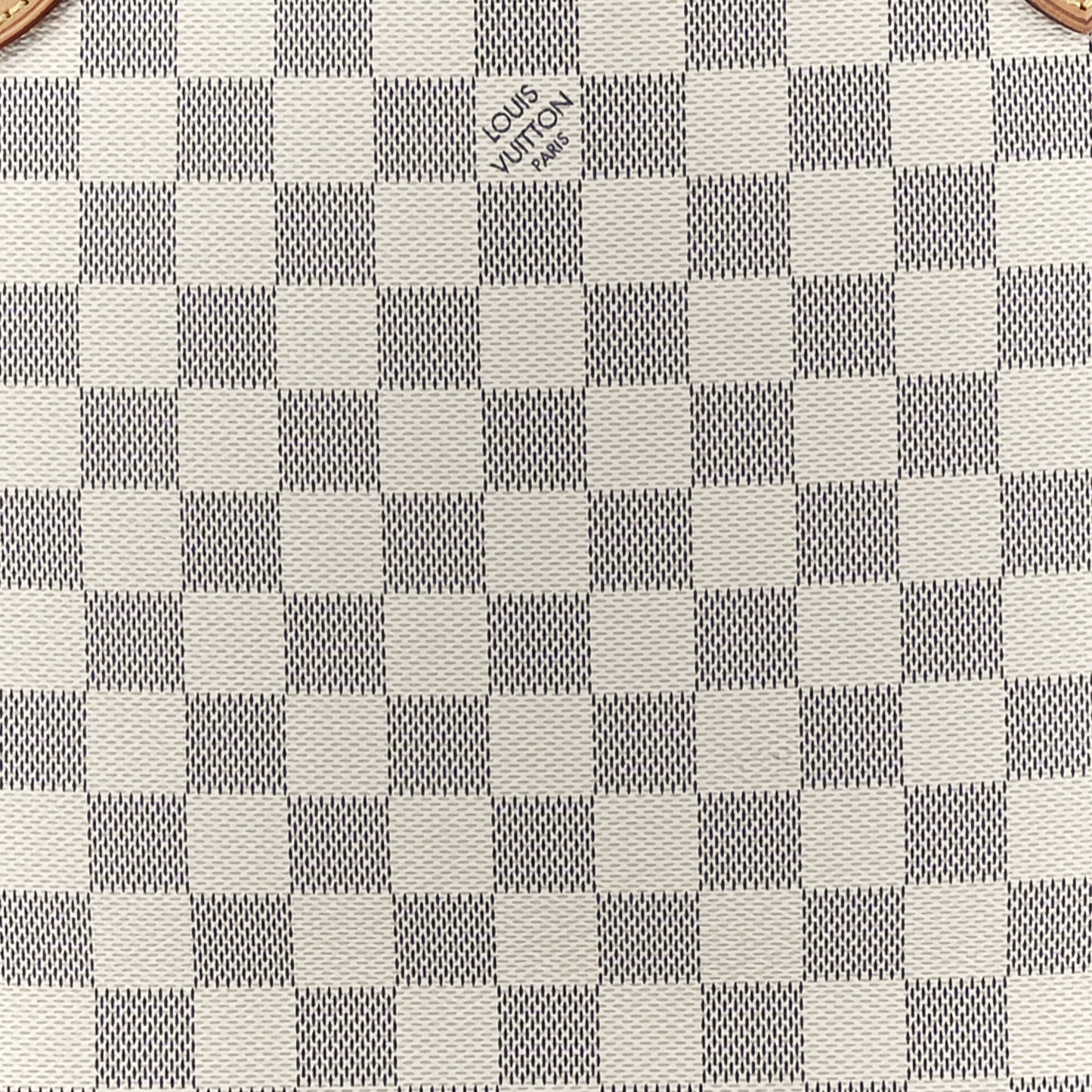 Damier Azur Neo Neverfull MM Rose Ballerine