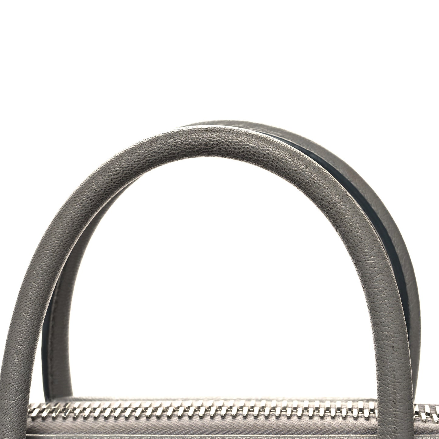 Sugar Goatskin Small Antigona Pearl Grey