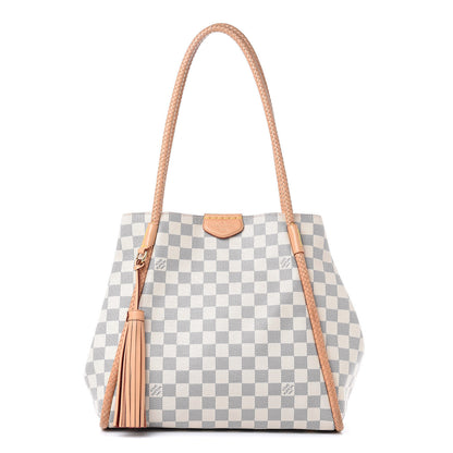 Louis Vuitton Damier Azur Propriano Rose Ballerine 1 of 14