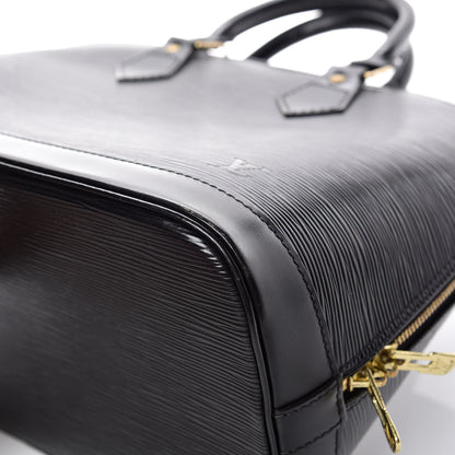 Louis Vuitton Epi Alma PM Black 9 of 15