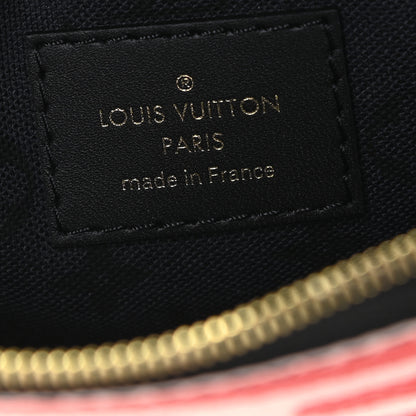 Louis Vuitton Monogram Giant Crafty Neverfull MM GM Pochette Creme Rouge Black 8 of 8