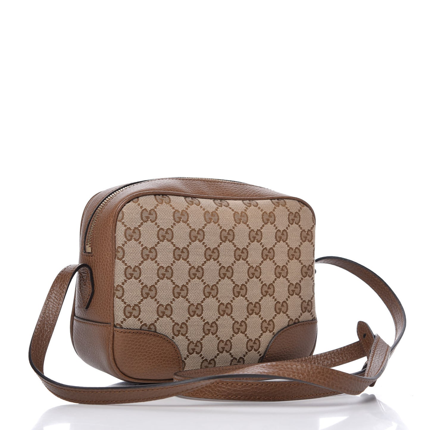 Monogram Mini Bree Messenger Bag Beige Tabacco