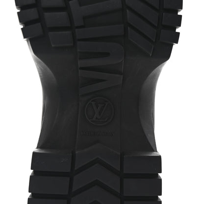 Louis Vuitton Calfskin Ruby Flat Ankle Boots 39 Black 7 of 9