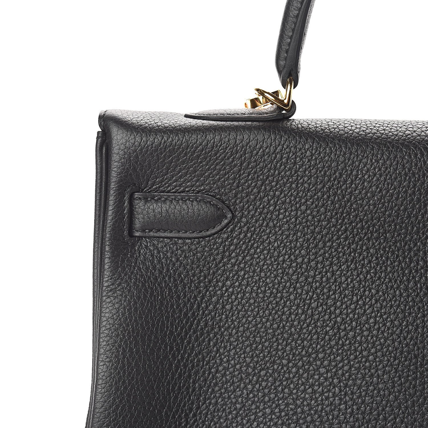 Hermes Togo Kelly Retourne 35 Black 10 of 33