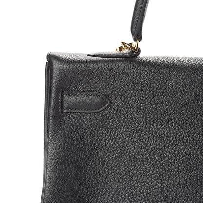 Hermes Togo Kelly Retourne 35 Black 10 of 33