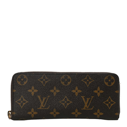 Louis Vuitton Monogram Clemence Wallet Rose Ballerine 1 of 13