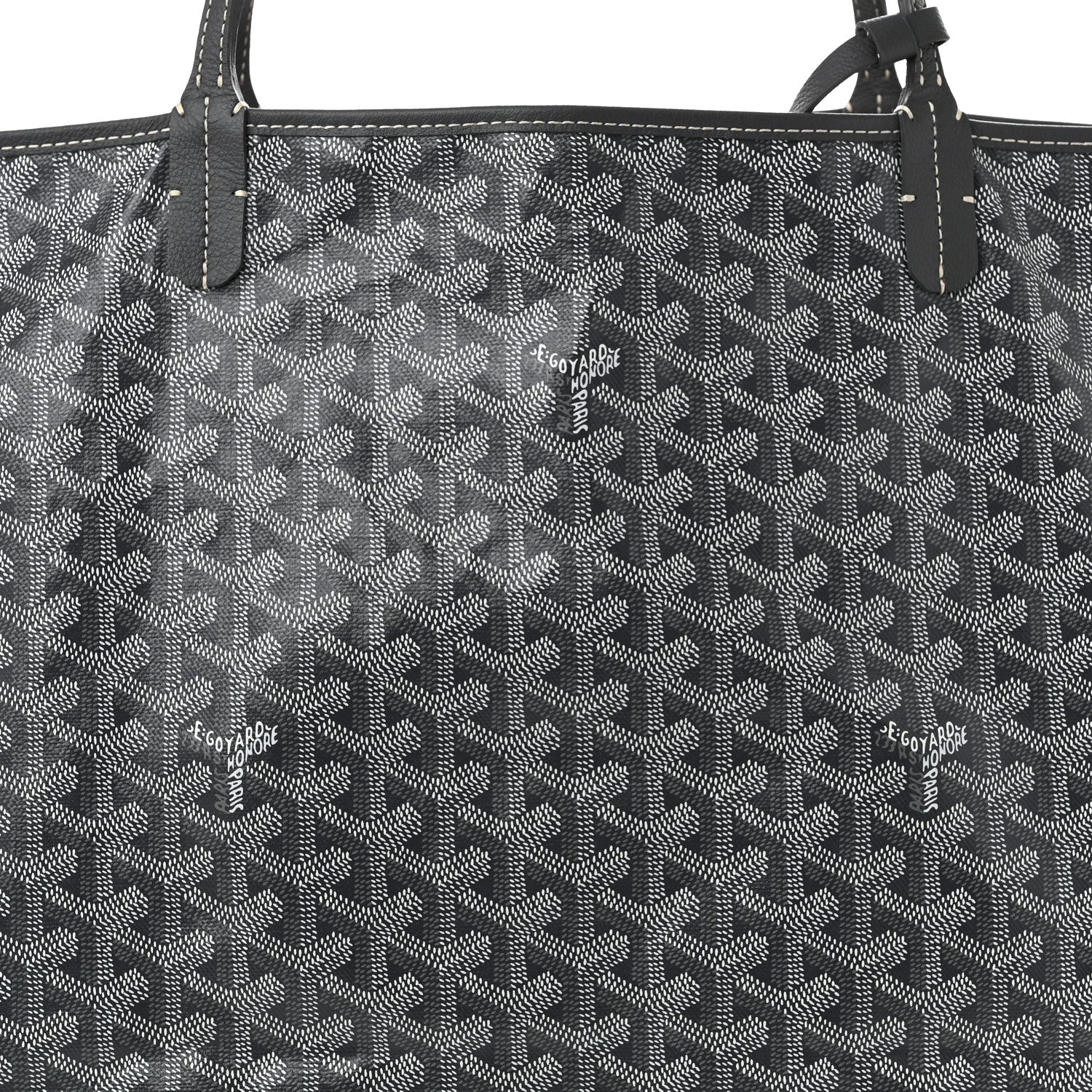 Goyard Goyardine Saint Louis GM Grey 9 of 11