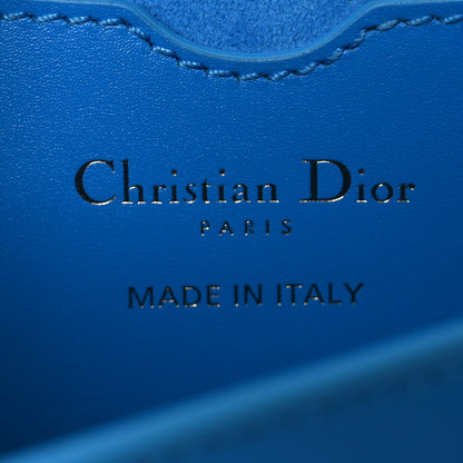 Christian Dior Box Calfskin East West Bobby Bag Reef Blue 6 of 11
