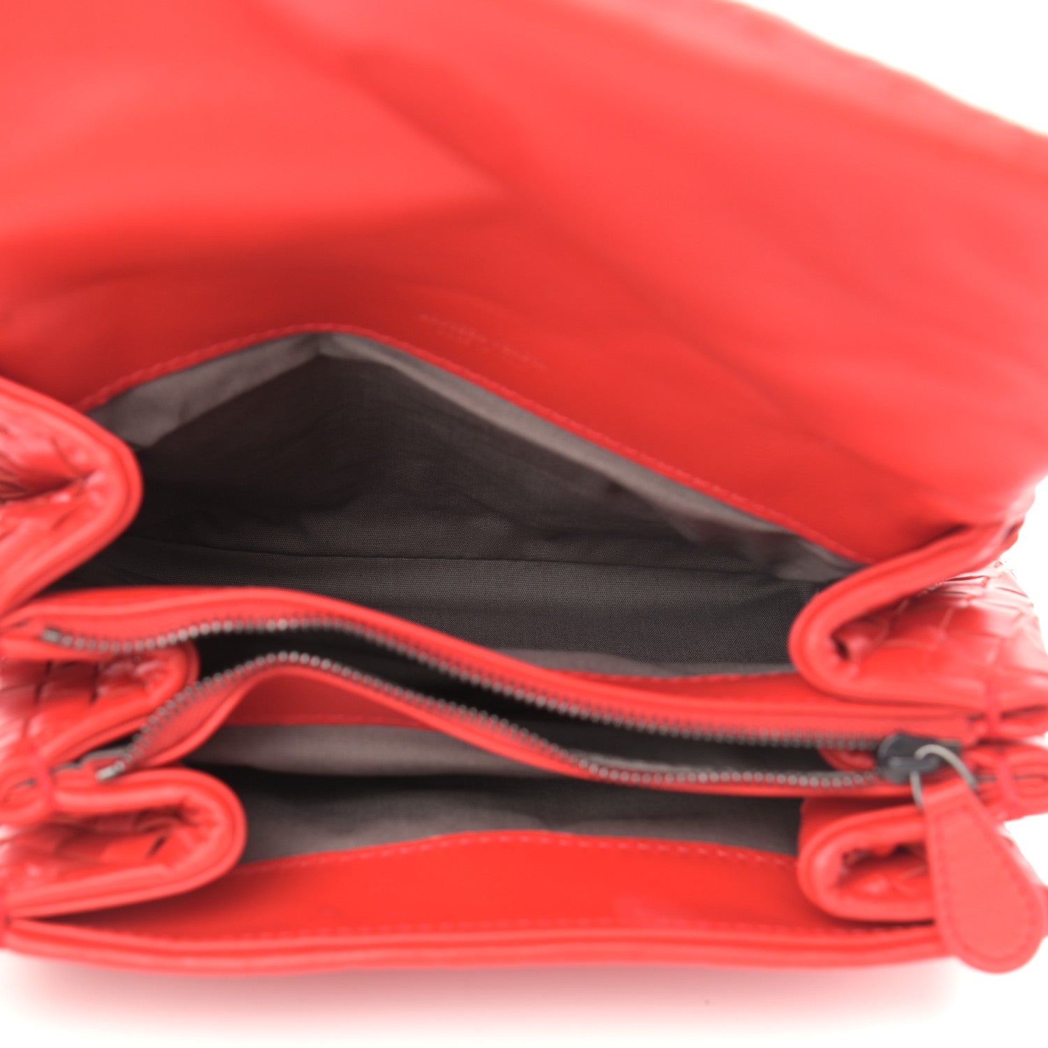 Bottega Veneta Nappa Intrecciato Flap Clutch Vesuvio 5 of 10