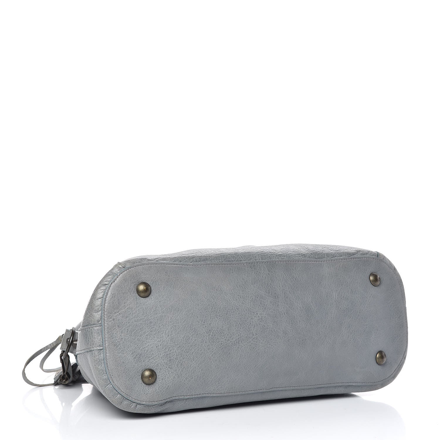 Balenciaga Agneau Classic Hardware Bowling Bag Ardoise 4 of 10