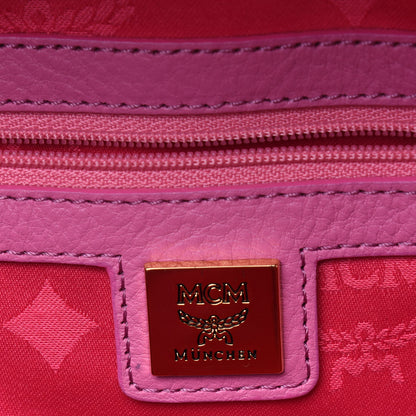 MCM Visetos Small Sprinkle Stud Stark Backpack Pink 5 of 15