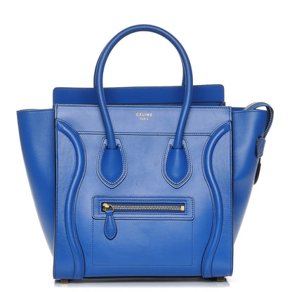 Celine Palmelato Micro Luggage Electric Blue 1 of 7