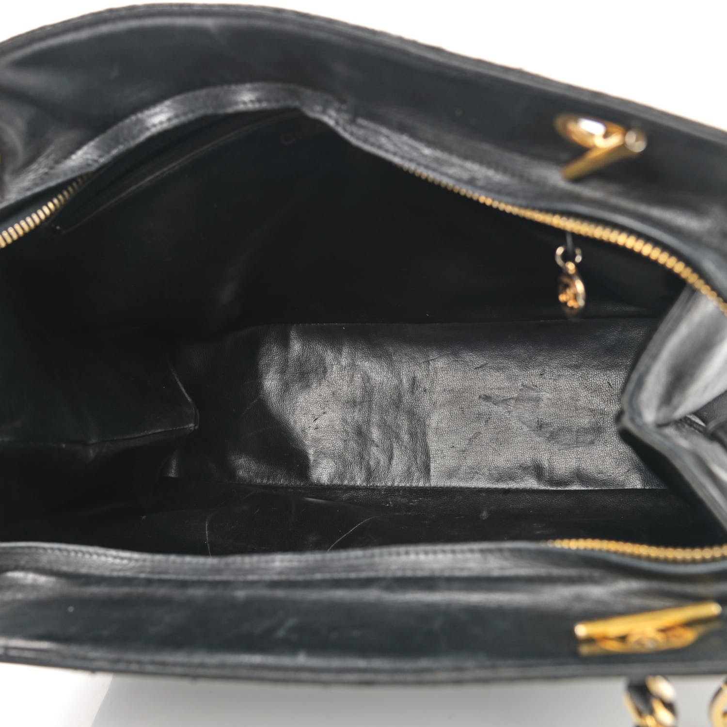 Chanel Lambskin CC Shoulder Bag Black 5 of 15