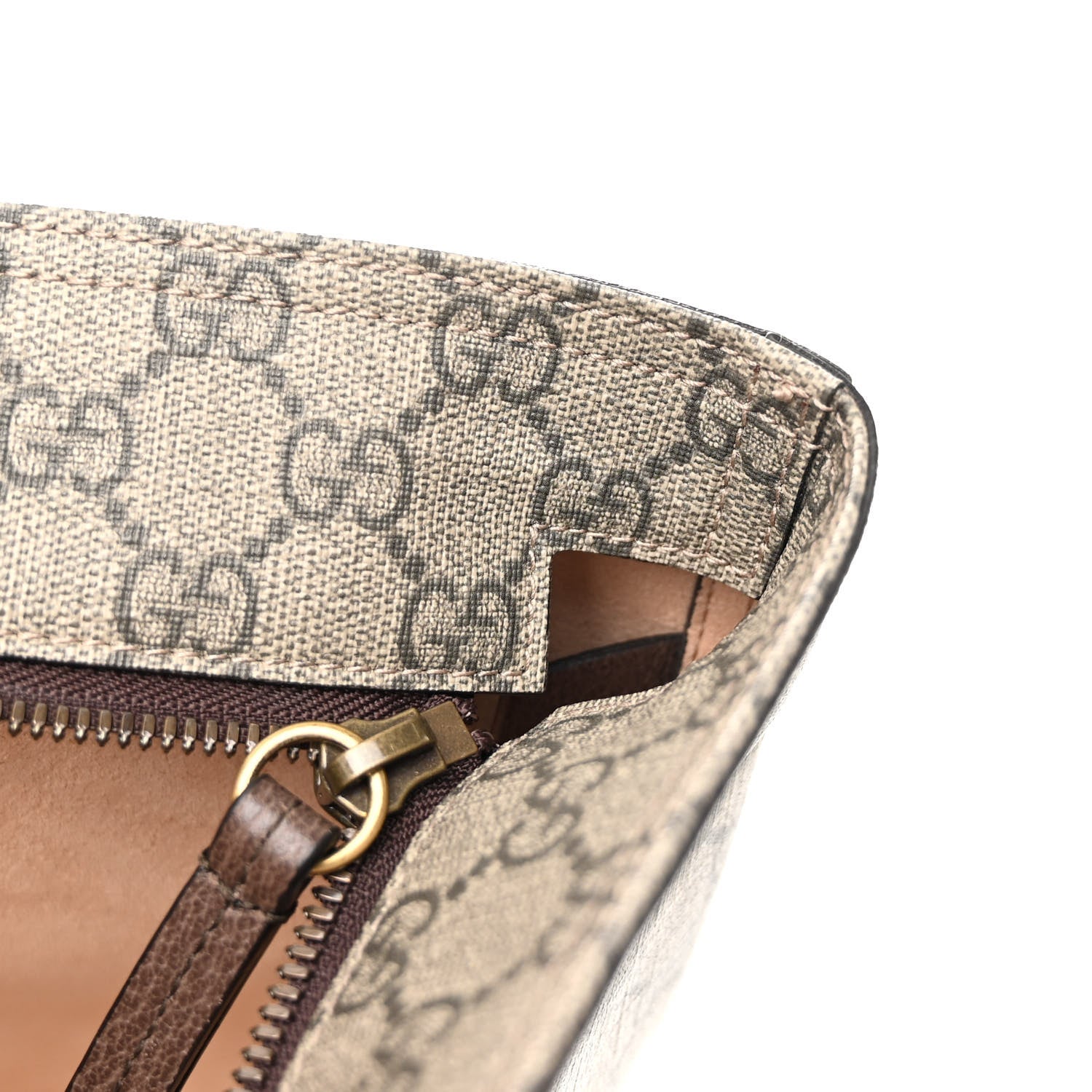 Gucci GG Supreme Monogram Medium Ophidia Shopping Tote Ebony 9 of 9
