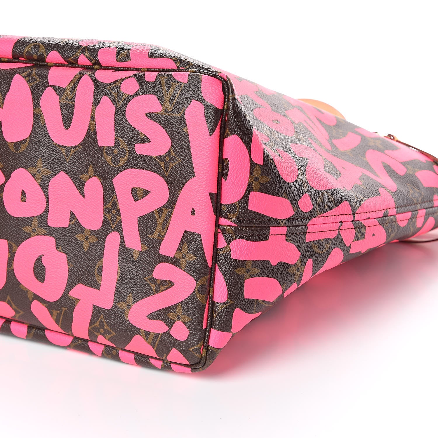 Louis Vuitton Monogram Graffiti Neverfull GM Fuchsia 10 of 10