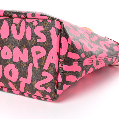 Louis Vuitton Monogram Graffiti Neverfull GM Fuchsia 10 of 10