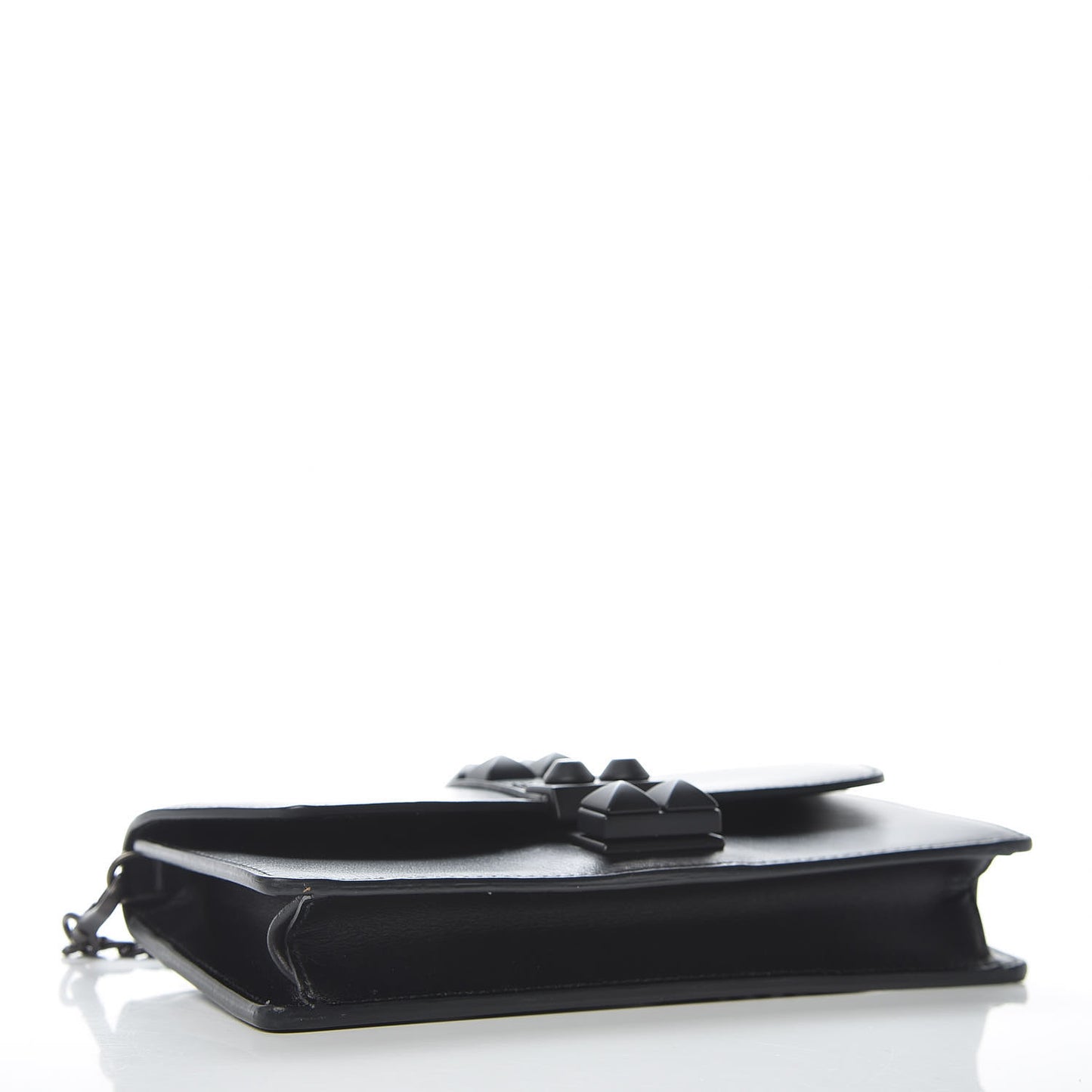 City Calfskin Studded Mini Elektra Crossbody Bag Black