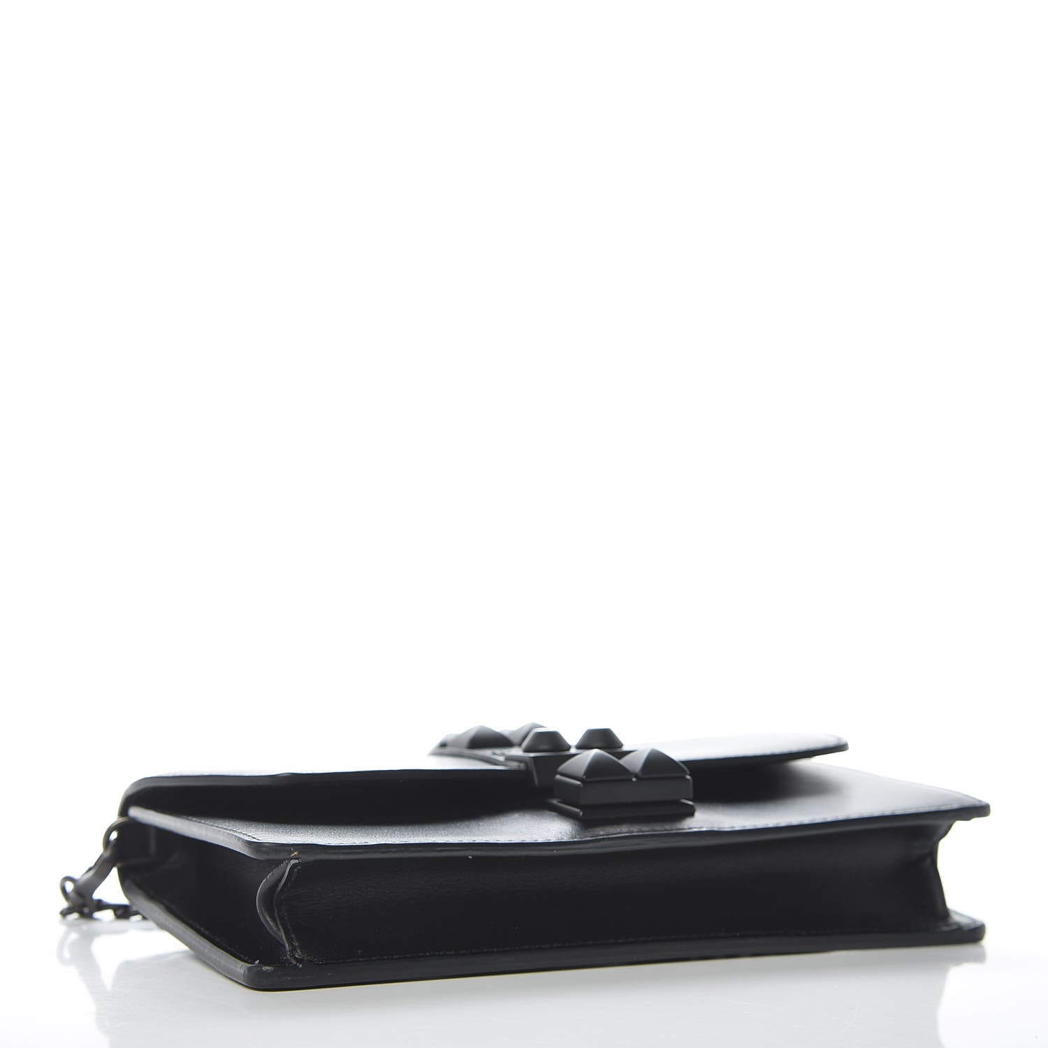 Prada City Calfskin Studded Mini Elektra Crossbody Bag Black 4 of 12