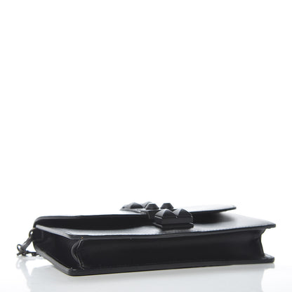 Prada City Calfskin Studded Mini Elektra Crossbody Bag Black 4 of 12