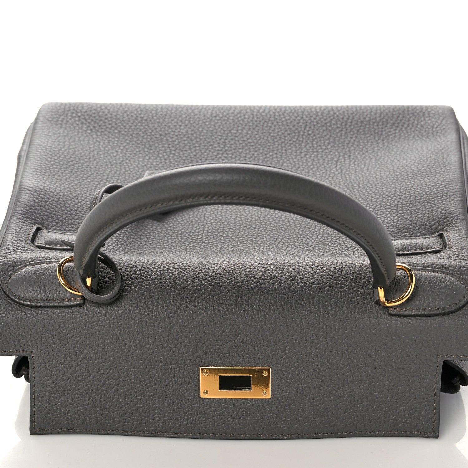 Hermes Togo Kelly Retourne 28 Etain 18 of 38