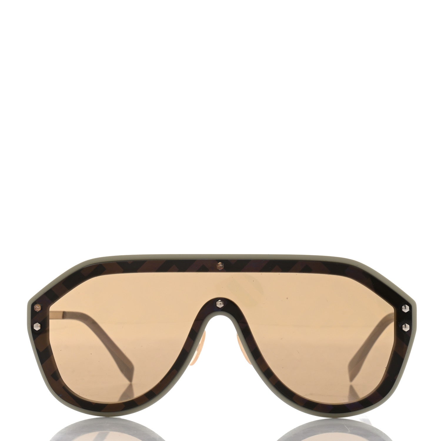 Fendi FF Fabulous Shield Sunglasses FF M0039/G/S White 2 of 6