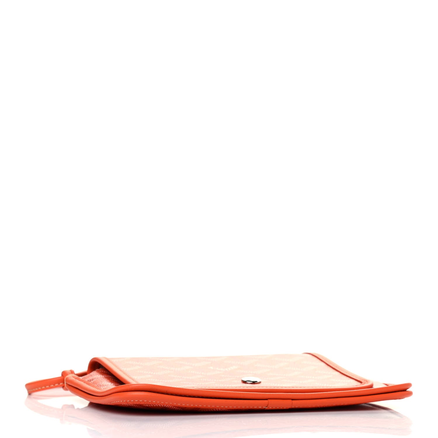 Goyard Goyardine Plumet Wallet Clutch Orange 3 of 4