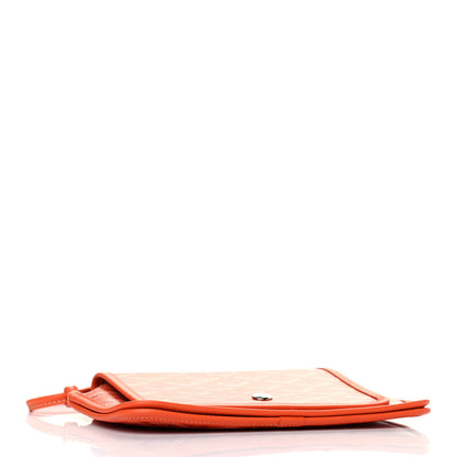 Goyard Goyardine Plumet Wallet Clutch Orange 3 of 4