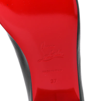 Christian Louboutin Nappa Mamaflirt 30mm Bow Pumps 37 Black 6 of 8