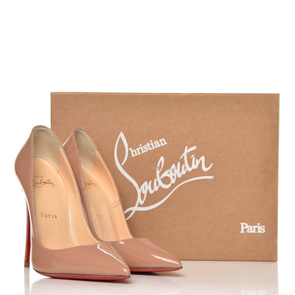 Christian Louboutin Patent So Kate 120 Pumps 36 Nude 11 of 11