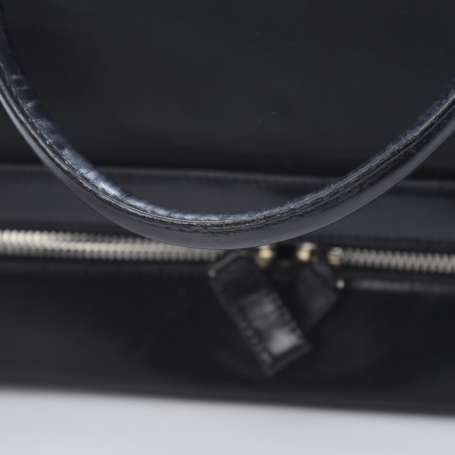 Prada Tessuto Nylon Soft Calf Zip Around Satchel Black 19 of 22