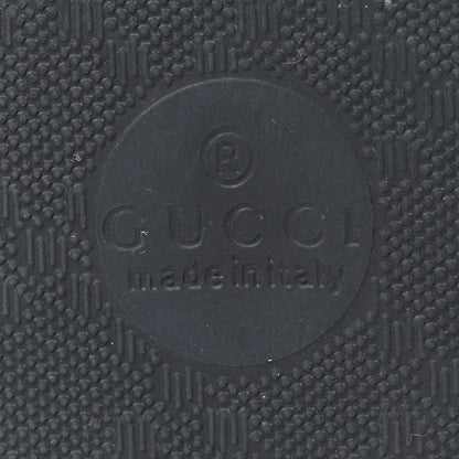 Gucci Rubber Chevron Womens GG Thong Sandals 39 Black 8 of 10