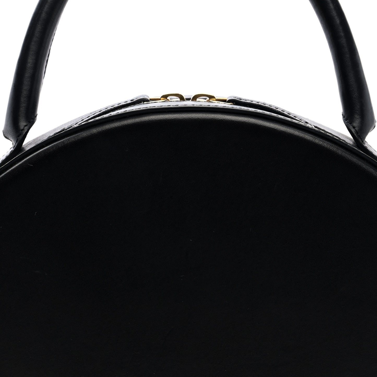 Calfskin Circle Bag Black