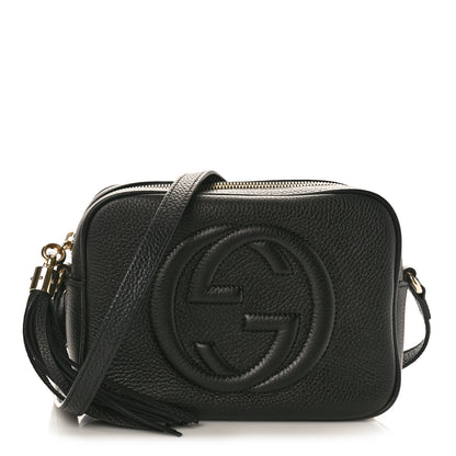 Gucci Pebbled Calfskin Small Soho Disco Bag Black 1 of 10