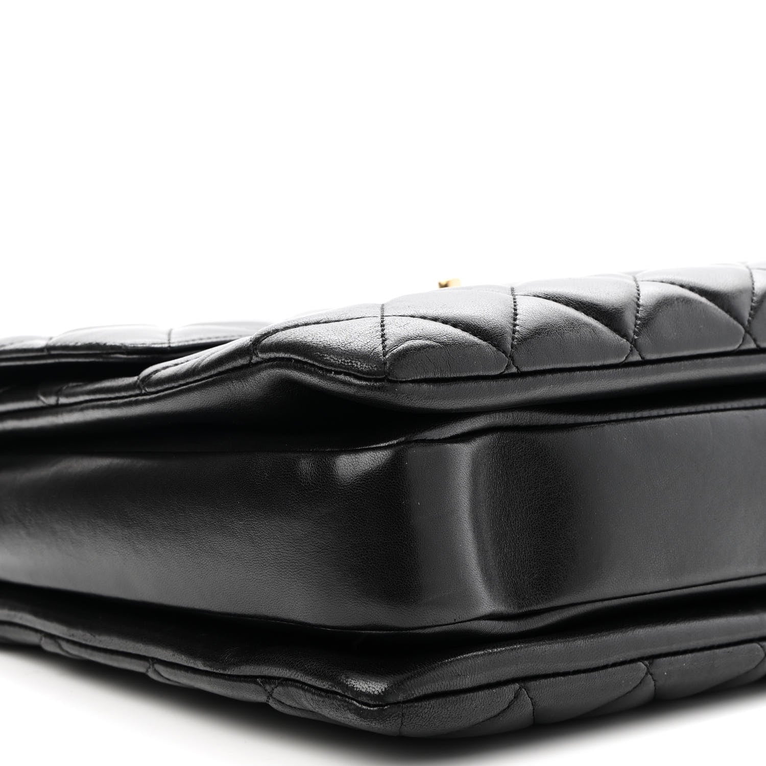 Chanel Lambskin Quilted Large Trendy CC Dual Handle Flap Bag Black 8 of 9